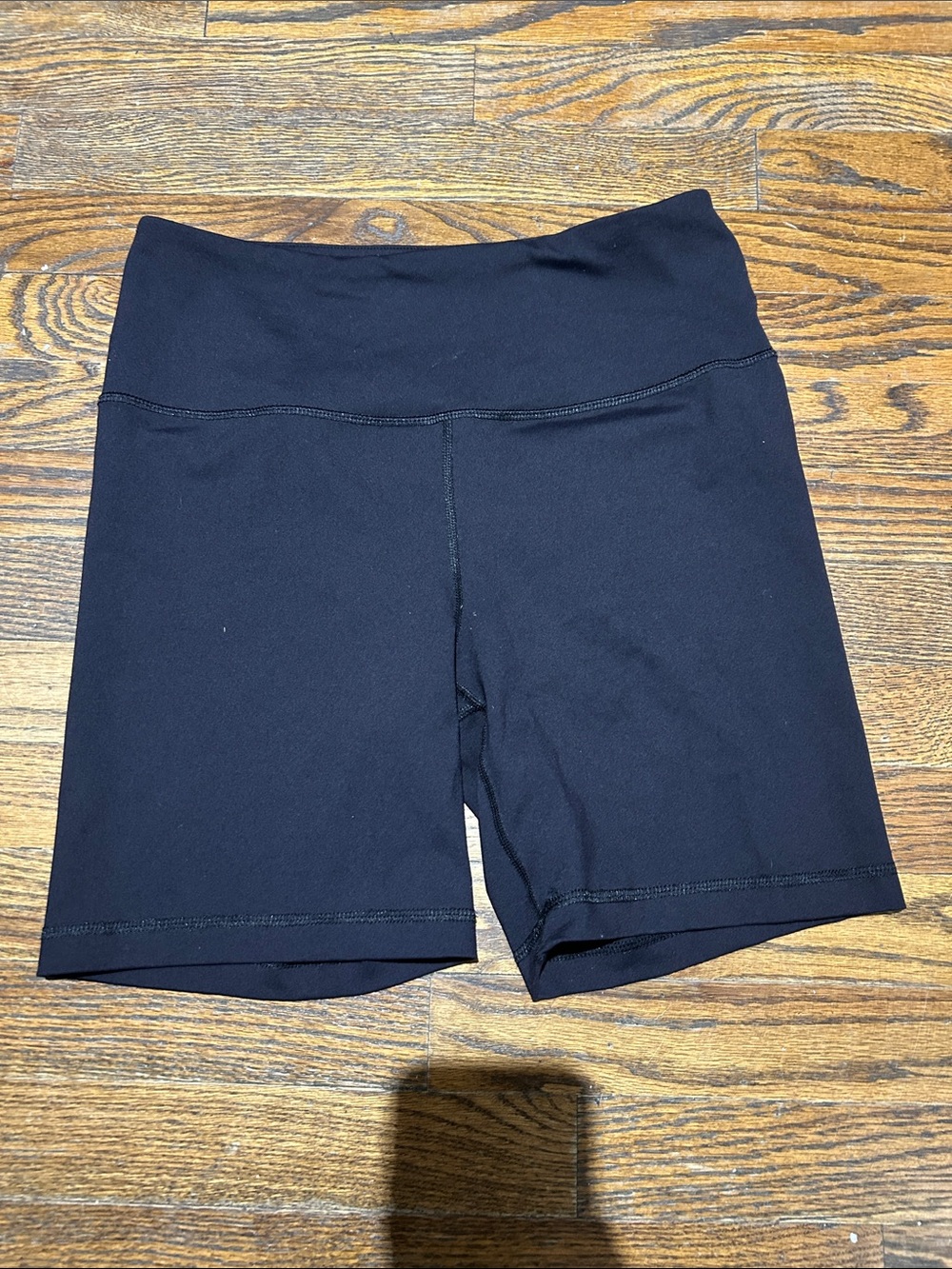 90 Degree By Reflex Black High-Rise Bike Shorts